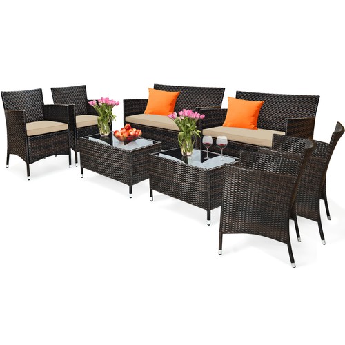 8pcs patio garden - 8pcs,