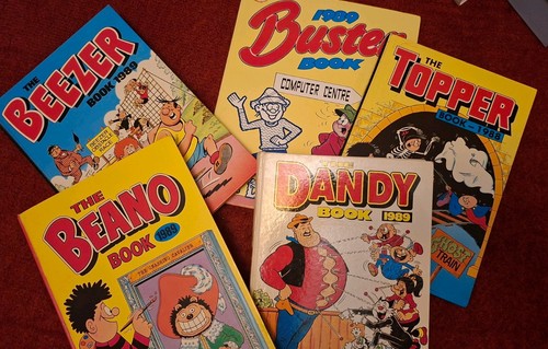 Vintage childrens annuals - vintage,