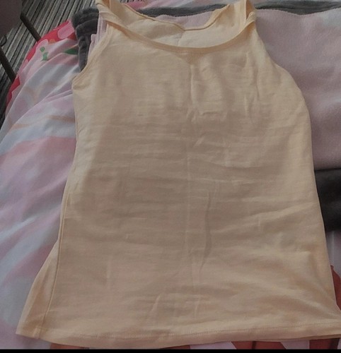 New yellow vest top primark - new,