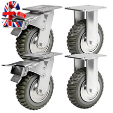 4 Pack 6 Inch Heavy Duty