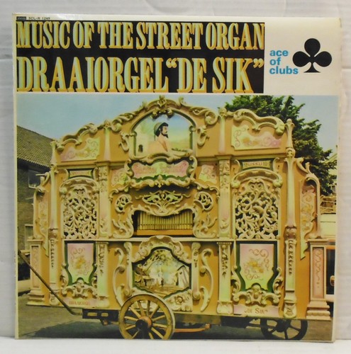 Draaiorgel sik street - draaiorgel, sik"