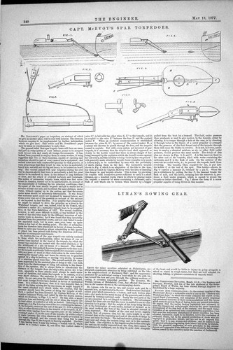 Antique old print - print, 1877