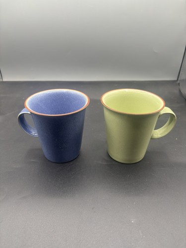 Denby juice mugs green - 2, x