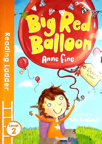 Big red balloon - red,
