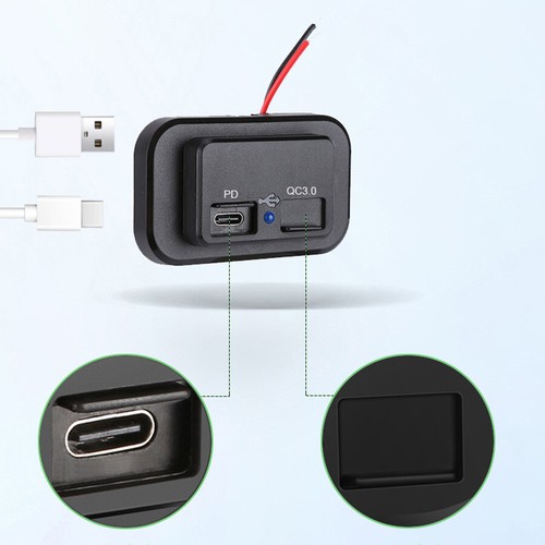 Type qc3 usb - usb, charge