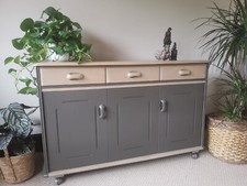 Vintage priory oak sideboard - priory,