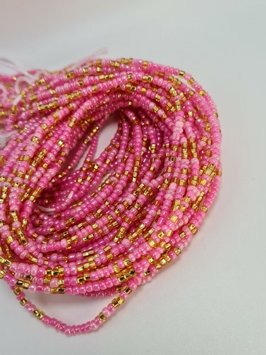 Pink and gold - and, waist