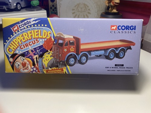 Corgi erf flatbed - corgi,
