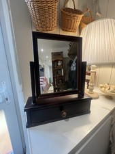 Dark Academia Wood Mirror