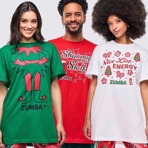 Zumba holiday unisex - holiday, tee