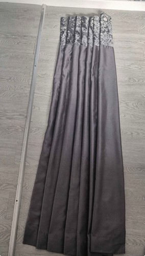 Pair grey faux - grey, &