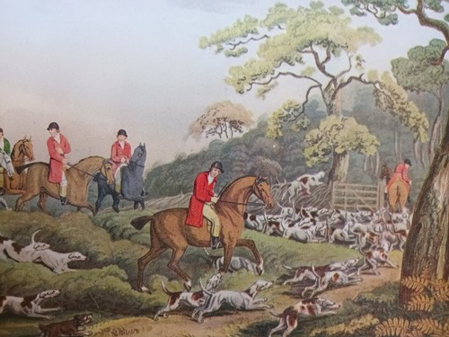 Vintage fox hunting - 1965, going