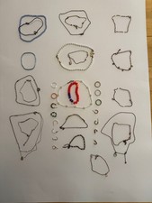 Joblot Bundle Children's Costume Jewellery Incl Necklaces, Bracelets & Earrings.