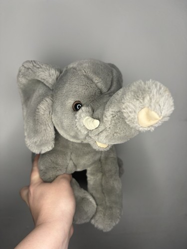 Hamleys medium grey elephant - medium,
