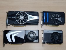 Job lot of 4 graphics cards