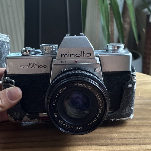 Minolta srt 100 black 35mm - srt,