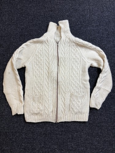 Irish aran cable knit - aran, wool