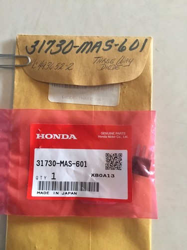 Nos honda three way - honda, diode