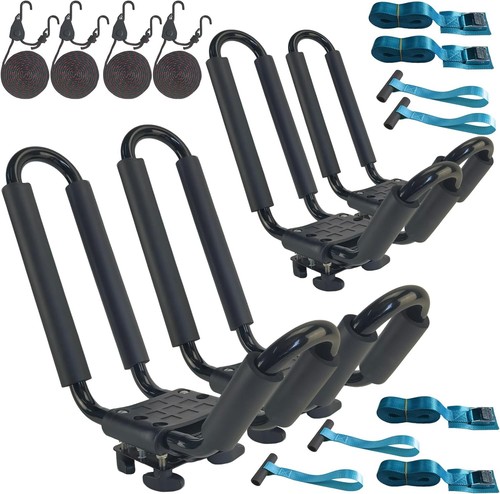 Pair bar kayak roof rack - kayak,