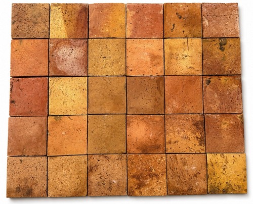 Reclaimed terracotta floor - terracotta,