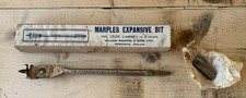 Vintage WM Marples & Sons Ridgway Expansive Drill Bit No. 1526  Boxed (misc-51b)