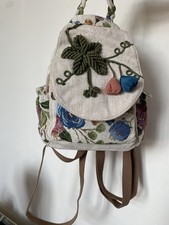 Embroidered Style Backpack - Boho / Festival / Hippy / Cottagecore