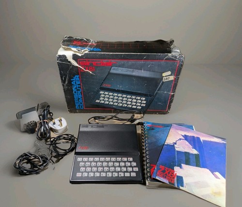 Sinclair zx81 boxed tested - sinclair,
