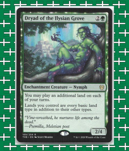 Dryad the ilysian - of,