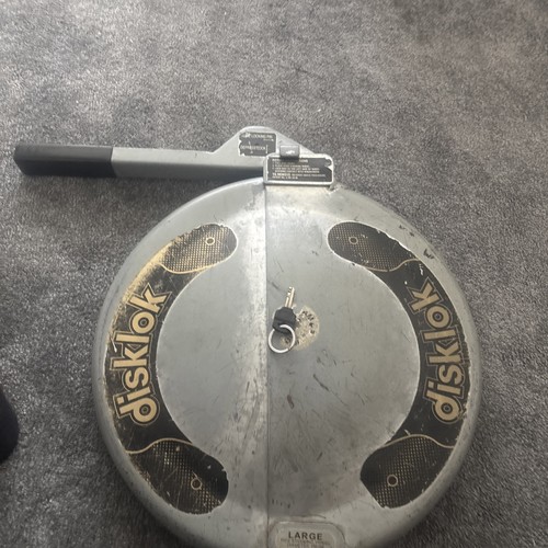 Disklok steering wheel lock - disklok,