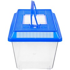 Turtle Habitat Creative Carrier Pet Feeding Box Travel Enclosure Tank