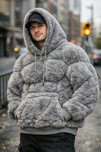 Handmade ripped beast hoodie - handmade, |