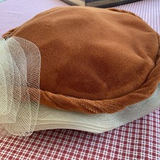 1940s WW2  Vibe Tan Brown Hat