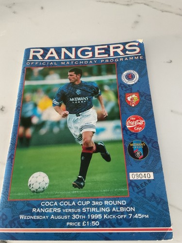 Rangers stirling albion - rangers,