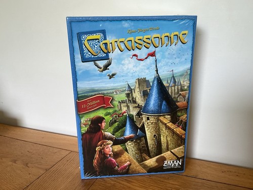 Carcassonne board game man - board, z-man