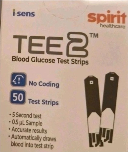 Tee testing strips box 50 - 2,