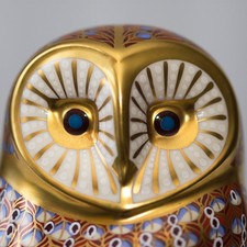 Royal Crown Derby Owl English