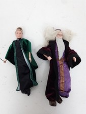 Mattel Harry Potter Professor McGonagall and Dumbledore Dolls Bundle 12in