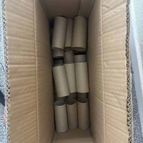 Empty cardboard toilet roll - 39,