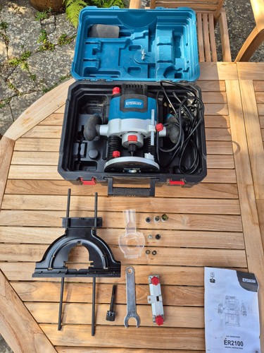 Erbauer er2100 plunge router - er2100,