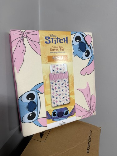 Stitch bow single duvet cover - bow,