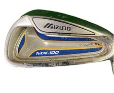 Mizuno MX-100 Y-Tune XL 7 Iron RH 60g Lite Senior Graphite 37" New Midsize Grip