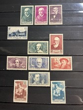 French Stamps 1938-39