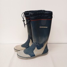 Crewsaver Non-Slip Sailing/Boating Long Boots UK Size 10 / EU 44  - Good