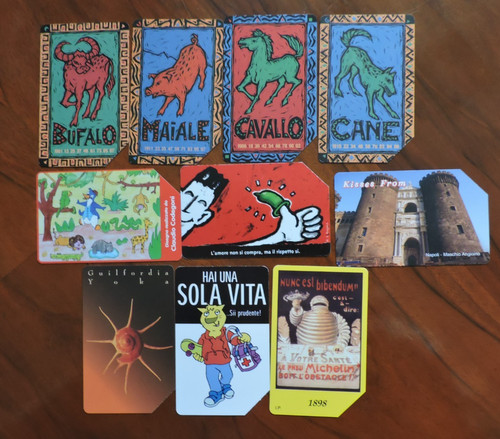 Used phonecards from - used,