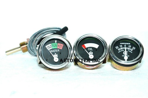 Oil temp amp gauge - oil,