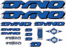 REPLICA DYNO STICKERS FOR BMX