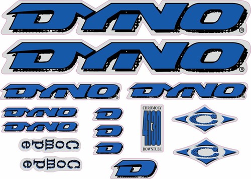 Replica dyno stickers for bmx - replica,
