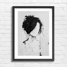 Bold abstract girl portrait - abstract,