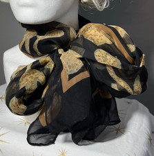 Jaeger Vintage Silk Scarf -