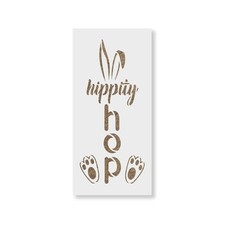 Easter Hippity Hop Bunny Sign